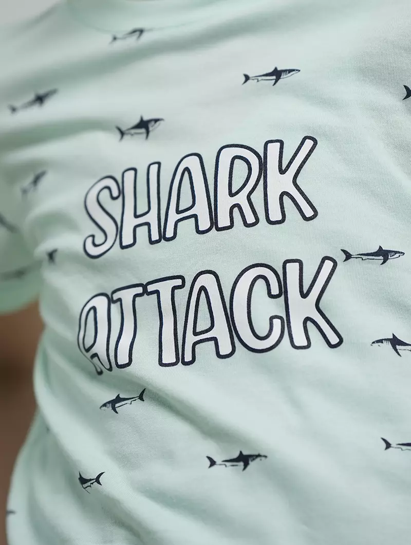 T-shirt motif imprimé garçon